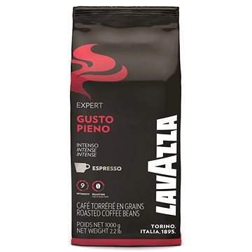 Lavazza Gusto Pieno, zrnková káva, 1000g