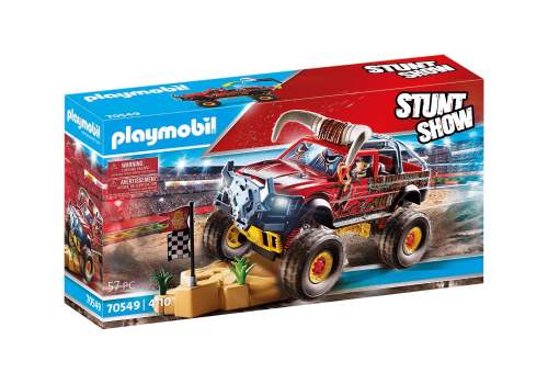 PLAYMOBIL Stuntshow 70549 kaskadérské show Monster Truck Bull