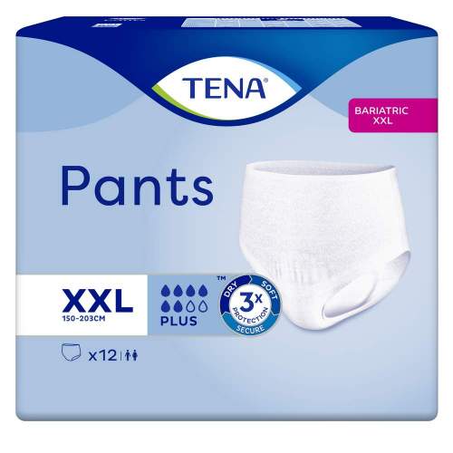 TENA Pants plus Bariatric kalhotky 6 kapek vel. XXL 12 kusů