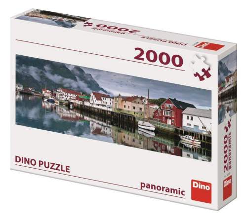 DINO Panoramatické Rybářská vesnice 2000 dílků