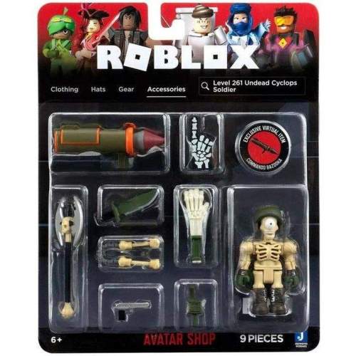 Roblox Avatar Shop Level 261 Undead Cyclops Soldier + 2 doplňky