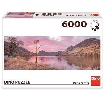 Dino jezero v horách 6000 puzzle