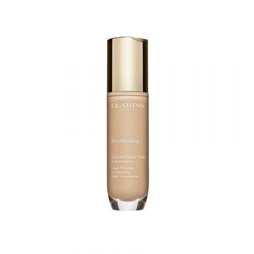 Clarins Everlasting Long-Wearing & Hydrating Matte Foundation 105N Nude  30 ml