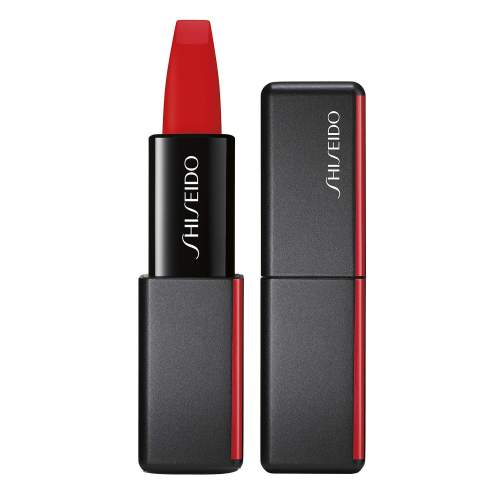 Shiseido ModernMatte Powder Lipstick odstín 510 Night Life (Orange Red) 4 g