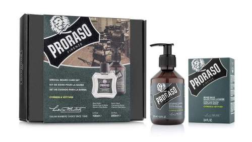 Proraso Dárková sada přípravků pro péči o vousy Cypress & Vetyver