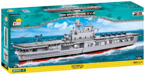 Cobi 4815 Malá armáda  USS Enterprise CV-6, 1:300