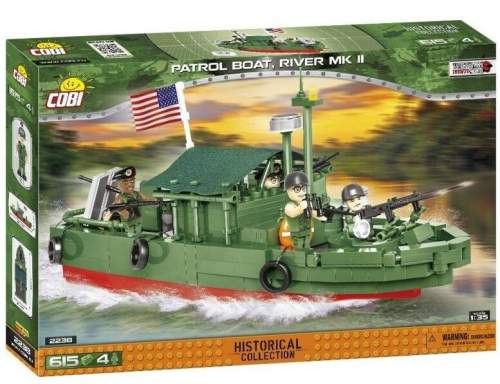 Cobi Vietnam War Patrol Boat River MK II 1:35