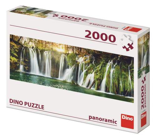 Dino Plitvické vodopády Panoramic 2000 dílků