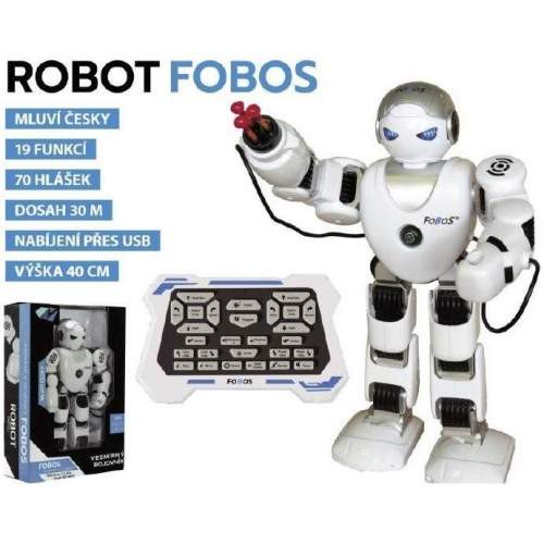 Teddies Robot RC FOBOS interaktivní chodící