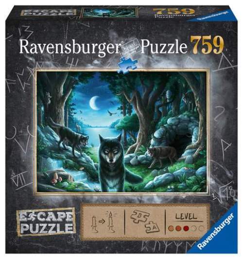 Ravensburger puzzle Exit puzzle: Vlk 759 dílků