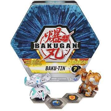 Bakugan Plechový Box s exkluzivním Bakuganem S3 zlatý