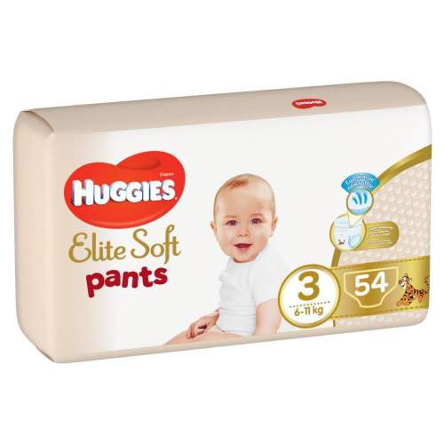 Huggies Elite Soft Pants 3 6–11 kg 54 ks