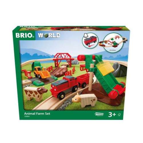 BRIO 33984 Hrací set Zvířecí farma