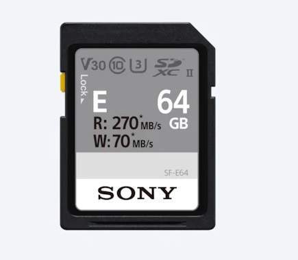 Sony SDXC 64GB Entry series