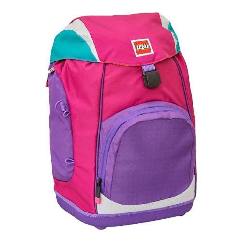 LEGO Pink/Purple Nielsen školní batoh