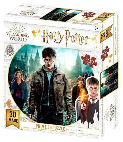 Harry Potter 3D puzzle - Harry, Hermiona, Ron 500 dílků [Puzzle]