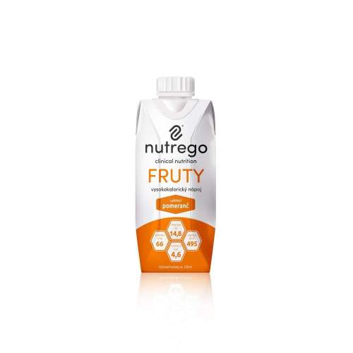 NUTREGO Fruty pomeranč 12 x 330 ml