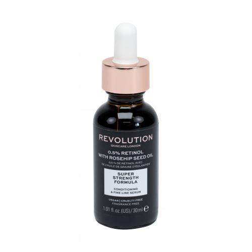 Revolution Skincare Skincare 0,5% Retinol with Rosehip Seed Oil vyživující sérum s retinolem a šípkovým olejem 30 ml pro ženy