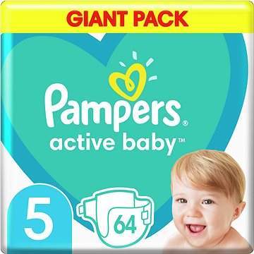 Pampers Active Baby S5 64ks, 11-16kg