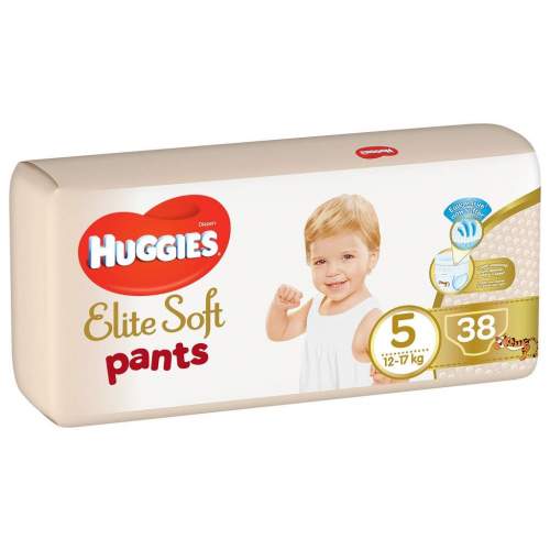 Huggies Elite Soft Pants 5 12–17 kg 38 ks