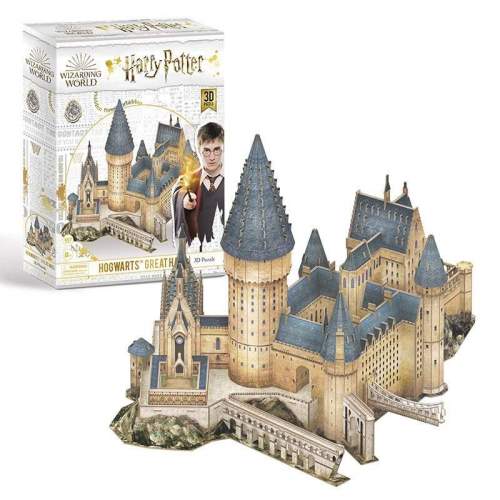 CubicFun Puzzle 3D Harry Potter Bradavice Velká síň 185 dílků