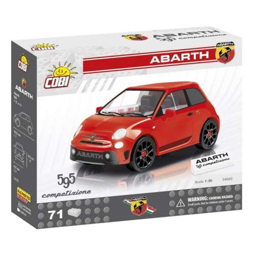 COBI 24502 Fiat Abarth 595, 1:35, 71 k