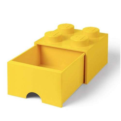 LEGO Úložný box 250x252x181 se šuplíkem žlutý