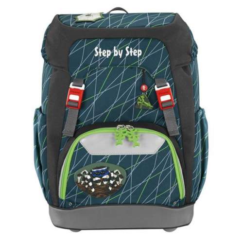 Hama Step by Step Spider zelený školní batoh