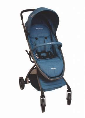 Coto Baby Kočárek Verona 2020 Comfort Line - Turquoise Linen