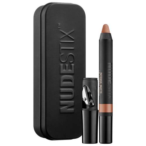 Nudestix Intense Matte Lip + Cheek Pencil Entice balzám na rty a tvářenka v jednom s matujícím účinkem 3 g