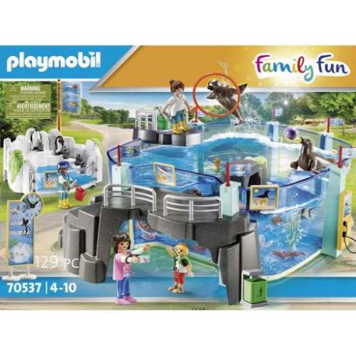 Playmobil 70537 Set Akvárium s bazénem pro tučňáky