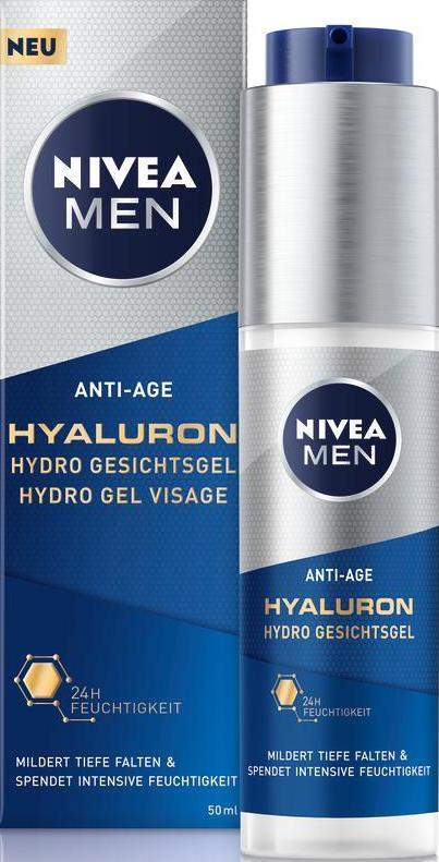 NIVEA MEN Hyaluron Anti-Age Face Gel 50 ml