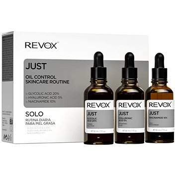 REVOX Just Oil Control Skincare Routine 3 × 30 ml