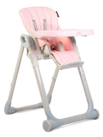 Cangaroo Dětská  jídelní židlička I Eat - růžová