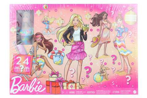 Mattel Adventní kalendář Barbie 2021