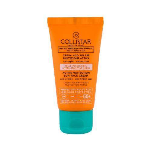 Collistar Special Perfect Tan Active Protection Sun Face opalovací krém proti vráskám 50 ml pro ženy