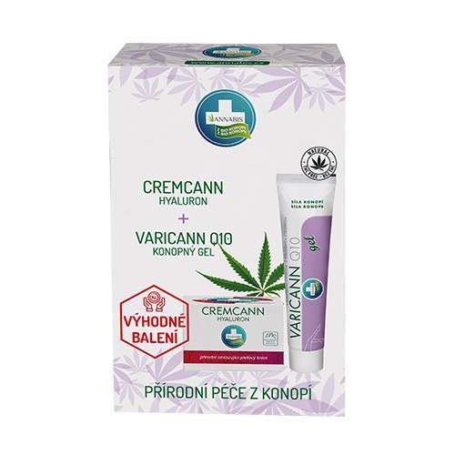 Annabis Varicann Q10 75ml+cremcann Hyaluron 50ml