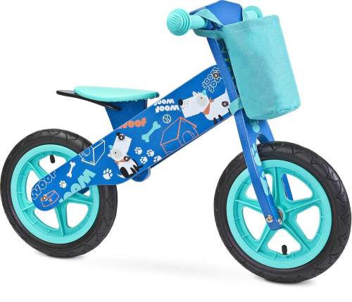 Dětské odrážedlo Zap značky Toyz, dřevěné, barva modrá