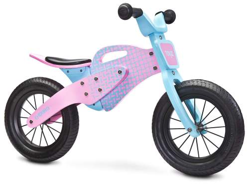Dětské odrážedlo Enduro značky Toyz, dřevěné, barva růžová