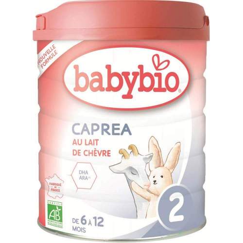 BABYBIO CAPREA 2 plnotučné kozí kojenecké bio mléko 800g