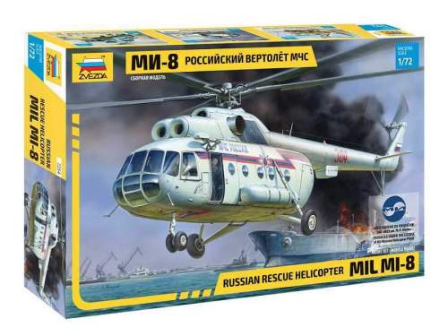 Zvezda Mil Mi-8 záchranářská verze (1:72)