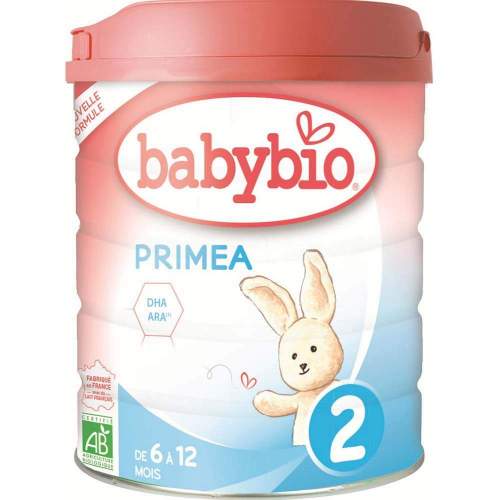 BABYBIO PRIMEA 2 kojenecké bio mléko 800g