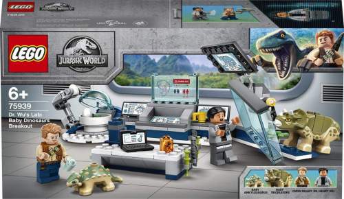 LEGO® Jurassic World™ 75939 Laboratoř Dr. Wu: Útěk dinosauří