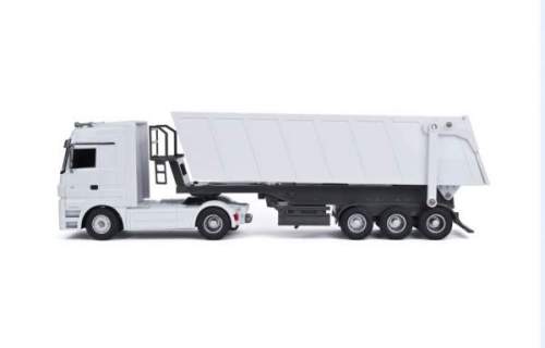 Siva Kamion Mercedes-Benz Actros sklápěč