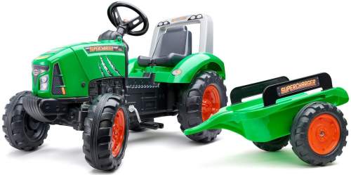 FALK Šlapací traktor 2021AB Supercharger zelený