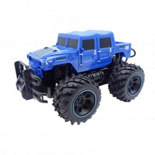 Rayline Police S.W.A.T. Rock Crawler Jeep 2 WD modrý
