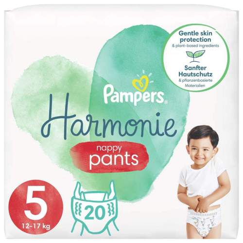 PAMPERS Pants Harmonie Velikost 5, 20 ks, 12-17 kg