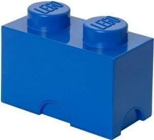 LEGO Úložný box 125x252x181 tmavě modrý