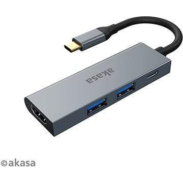 AKASA - externí USB hub - USB type-C s HDMI