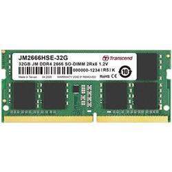 Transcend JetRam 32GB DDR4 SO-DIMM 2666MHz CL19